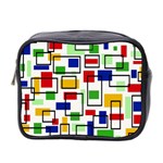Colorful rectangles                                                                      Mini Toiletries Bag (Two Sides)