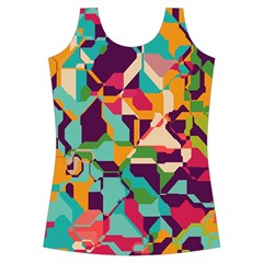 Retro chaos                                                                      Criss cross Back Tank Top from ZippyPress Front