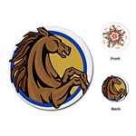 Horse circle Playing Cards (Round)