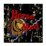 Horse mad Tile Coaster