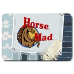 Horse mad Large Doormat
