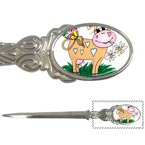 Cute cow Letter Opener from ZippyPress Front