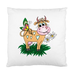 Cute cow Cushion Case (Two Sides) from ZippyPress Front