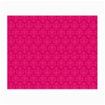 Pink Pattern, Abstract, Background, Bright Small Glasses Cloth