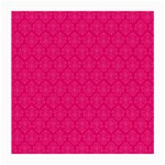 Pink Pattern, Abstract, Background, Bright Medium Glasses Cloth