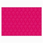 Pink Pattern, Abstract, Background, Bright Large Glasses Cloth (2 Sides)