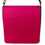Pink Pattern, Abstract, Background, Bright Flap Closure Messenger Bag (S)