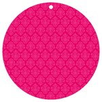 Pink Pattern, Abstract, Background, Bright UV Print Acrylic Ornament Round