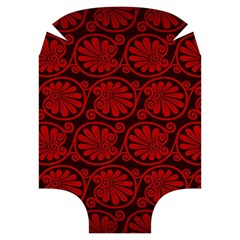 Red Floral Pattern Floral Greek Ornaments Luggage Cover (Medium) from ZippyPress Front