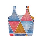 Texture With Triangles Full Print Recycle Bag (S)