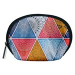 Texture With Triangles Accessory Pouch (Medium)