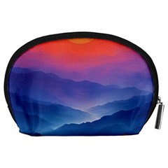 Valley Night Mountains Accessory Pouch (Large) from ZippyPress Back