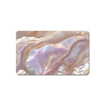 Silk Waves Abstract Magnet (Name Card)