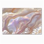 Silk Waves Abstract Postcard 4 x 6  (Pkg of 10)