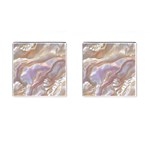 Silk Waves Abstract Cufflinks (Square)