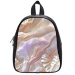 Silk Waves Abstract School Bag (Small)