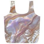 Silk Waves Abstract Full Print Recycle Bag (XXXL)