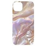 Silk Waves Abstract iPhone 14 Plus Black UV Print Case