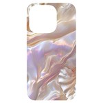 Silk Waves Abstract iPhone 14 Pro Black UV Print Case