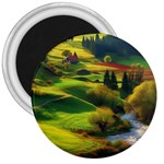 Countryside Landscape Nature 3  Magnets