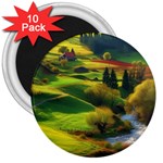 Countryside Landscape Nature 3  Magnets (10 pack) 