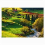 Countryside Landscape Nature Large Glasses Cloth