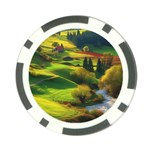 Countryside Landscape Nature Poker Chip Card Guard