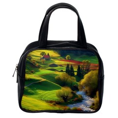 Countryside Landscape Nature Classic Handbag (Two Sides) from ZippyPress Back