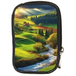 Countryside Landscape Nature Compact Camera Leather Case