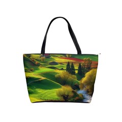 Countryside Landscape Nature Classic Shoulder Handbag from ZippyPress Front