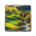 Countryside Landscape Nature Memory Card Reader (Square 5 Slot)