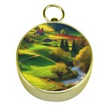 Countryside Landscape Nature Gold Compasses