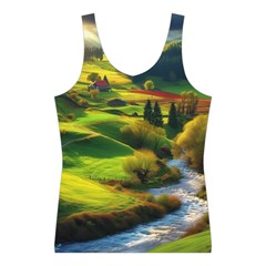 Countryside Landscape Nature Sport Tank Top  from ZippyPress Front