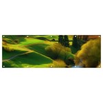 Countryside Landscape Nature Banner and Sign 12  x 4 