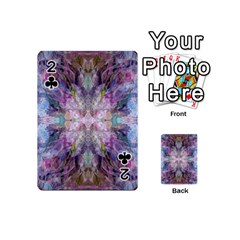 Blended butterfly Playing Cards 54 Designs (Mini) from ZippyPress Front - Club2