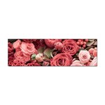 Pink Roses Flowers Love Nature Sticker Bumper (10 pack)