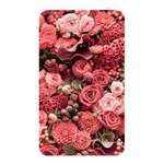 Pink Roses Flowers Love Nature Memory Card Reader (Rectangular)