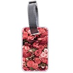 Pink Roses Flowers Love Nature Luggage Tag (two sides)