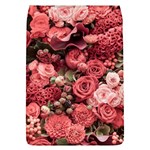 Pink Roses Flowers Love Nature Removable Flap Cover (L)