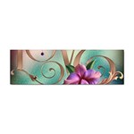 Love Amour Butterfly Colors Flowers Text Sticker (Bumper)