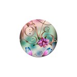 Love Amour Butterfly Colors Flowers Text Golf Ball Marker (4 pack)