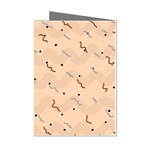 Lines Dots Pattern Abstract Art Mini Greeting Cards (Pkg of 8)