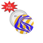 Print Pattern Warp Lines 1.75  Buttons (10 pack)