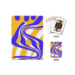 Print Pattern Warp Lines Playing Cards Single Design (Mini)