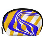 Print Pattern Warp Lines Accessory Pouch (Large)