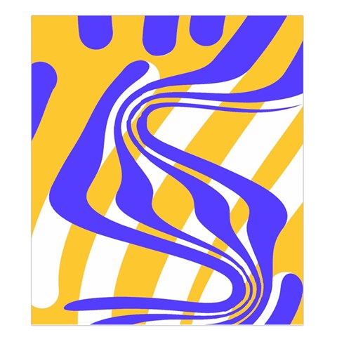 Print Pattern Warp Lines Duvet Cover (King Size) from ZippyPress Duvet Quilt