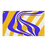 Print Pattern Warp Lines Banner and Sign 5  x 3 