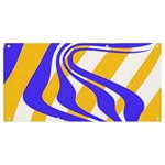 Print Pattern Warp Lines Banner and Sign 8  x 4 