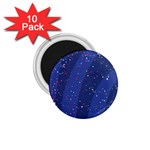 Texture Multicolour Ink Dip Flare 1.75  Magnets (10 pack) 