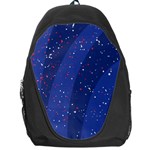 Texture Multicolour Ink Dip Flare Backpack Bag